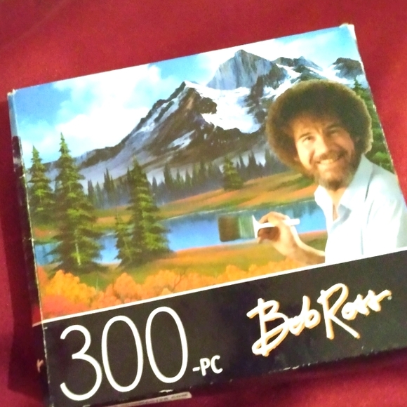 Bob Ross Jigsaw Puzzle Rustic Barn 300 Piece - Picture 2 of 4